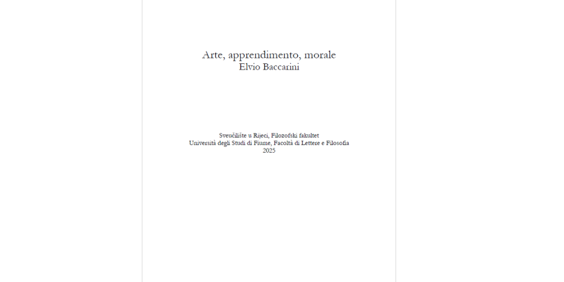 Arte, apprendimento, morale
